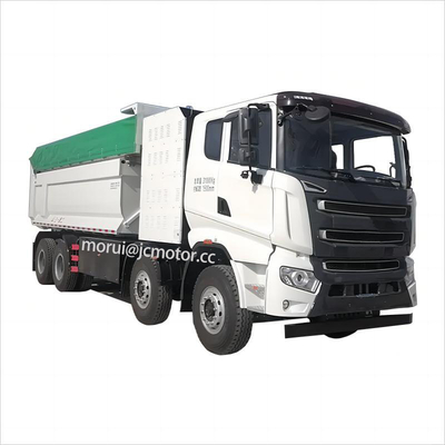 FCEV Nuevo camión de descarga eléctrica de energía de hidrógeno 12 ruedas 8x4 31 toneladas Kilometraje 450 km