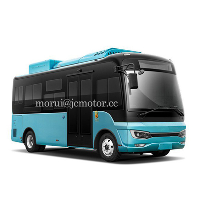 Autobús urbano eléctrico BEV de 7 metros 22 asientos ZEV con carga completa 250 km transporte urbano de pasajeros