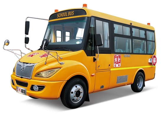 Servicio de autobús amarillo del ABS estándar diesel primario 120hp del autobús escolar los 6m WEICHAI del niño