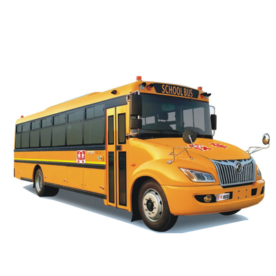 Transmisión del neumático 5MT de Shuttle Bus 170hp 9R22.5 del estudiante de Seater de la escuela 56