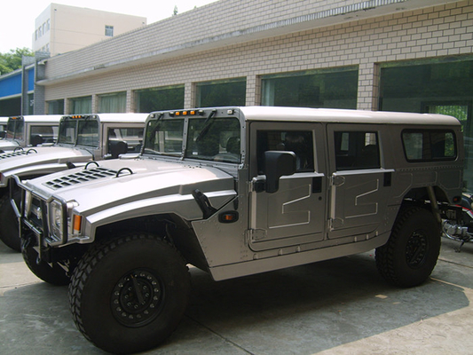 Fila doble 4x4 150HP del coche de policía del comando de la patrulla del reconocimiento del vehículo militar de Off Road