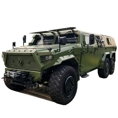 China defiende el equipo militar a prueba de balas del campo de batalla del vehículo 6x6 300hp de Off Road