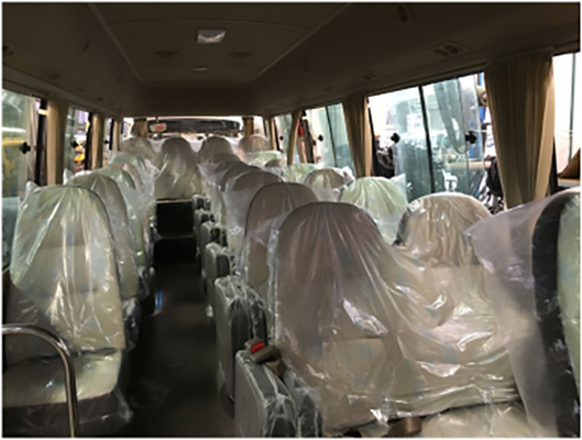 Asientos 110km/H del autobús 30 del práctico de costa de la transmisión automática de Allision que exportan al coche Bus de los 7.7m