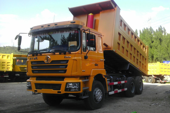 Ingeniería de minas 40 poder diesel 10MT Max Gradeability de Ton Heavy Dump Truck F3000 Shacman 6x4 el 30%