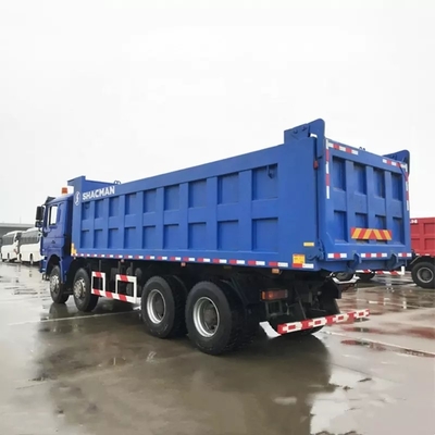 Suspensión hidráulica de Shacman F3000 8x4 del camión volquete del euro 2 de los volquetes diesel resistentes de la emisión 380hp 10MT del taxi