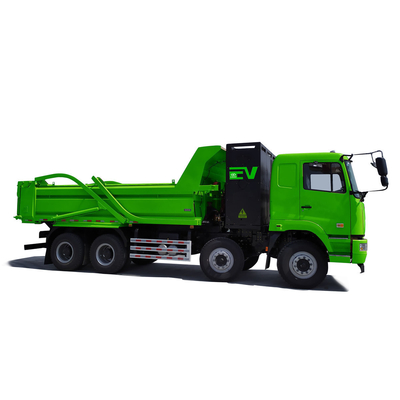 CAMC New Energy Electric Heavy Duty Camión volquete 8x4 12 ruedas Cambio de cero emisiones/batería de carga