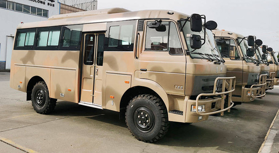 Transmisión manual del cuerpo del autobús los 6.7m de los vehículos 4x4 6x6 Off Road de Dongfeng Off Road