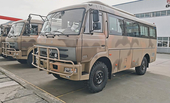 Transmisión manual del cuerpo del autobús los 6.7m de los vehículos 4x4 6x6 Off Road de Dongfeng Off Road