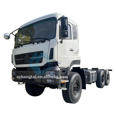 Camión diesel 25 Ton Chassis del poder 6x6 Off Road del camión 330hp de la impulsión de la rueda de SKD 6