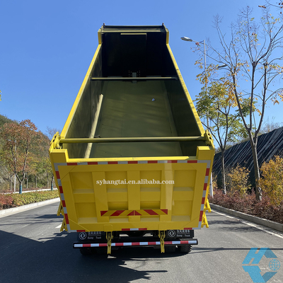 El transporte de registración minero 50 Ton Dump Truck 8x4 12 del camión volquete pesado rueda el motor diesel
