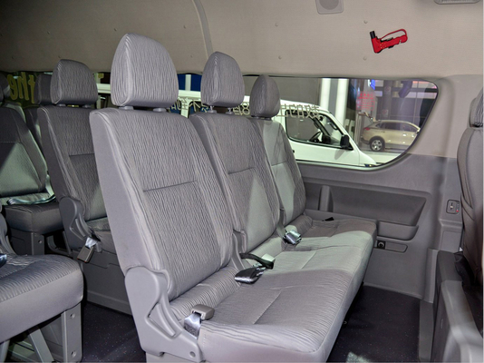 Servicio de lanzadera público eléctrico puro de la ciudad de los pasajeros del poder del autobús del microbús de HIACE 18 Seater