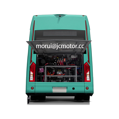 Autobús público eléctrico urbano de 8 metros de largo con pila de combustible de hidrógeno