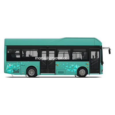 Autobús público eléctrico urbano de 8 metros de largo con pila de combustible de hidrógeno