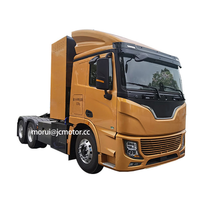 FCEV Nueva Energía Hidrógeno Camión Tractor Eléctrico 10 Ruedas 6x4 49Ton Kilometraje 450km