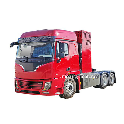 Camión tractor OEM 6x4 Camión de transporte de bosques pesados de nueva energía con pila de combustible de hidrógeno