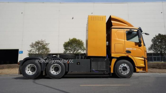 Camión tractor OEM 6x4 Camión de transporte de bosques pesados de nueva energía con pila de combustible de hidrógeno