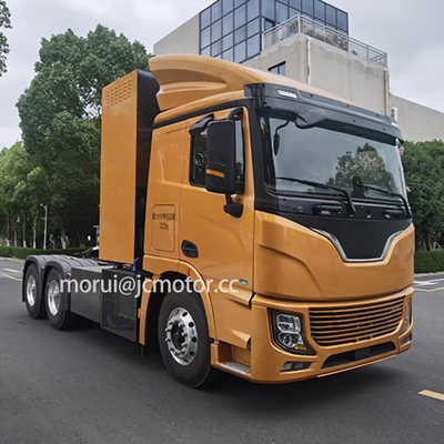 Camión tractor OEM 6x4 Camión de transporte de bosques pesados de nueva energía con pila de combustible de hidrógeno