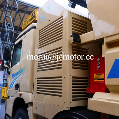 OEM 8x4 camión de descarga de energía nueva célula de combustible de hidrógeno para la construcción urbana