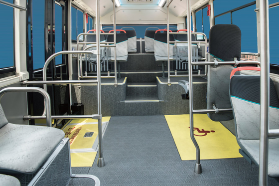 Autobús urbano eléctrico de 6,7 m BEV 10-28 asientos ZEV 300 km Transporte urbano de pasajeros