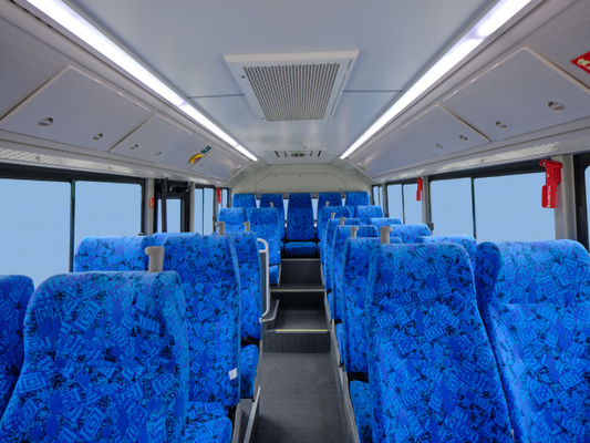 Autobús público eléctrico ZEV de 6.7m 28 asientos Ebus 300 km Autobús de transporte para empleados