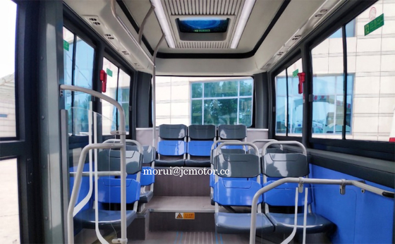OEM 6m BEV Pequeño autobús eléctrico de la ciudad transporte urbano de pasajeros con carga completa 200km