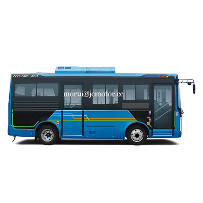 6.7m Nueva Energía ZEV Autobuses públicos eléctricos 45 pasajeros con carga completa 200KM Autobús de transporte panorámico