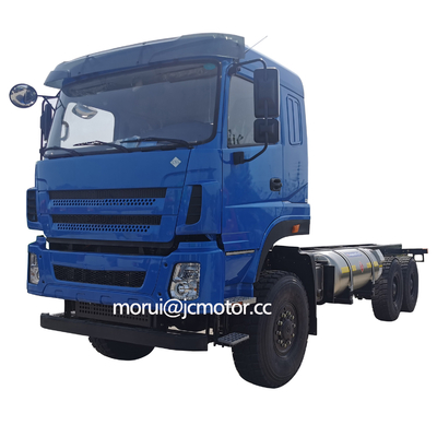 Camión especial de 25 a 35 toneladas Motor de GNL 6x6 grúa desierto fuera de carretera Camión de rescate con tracción completa Chasis