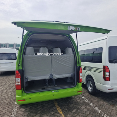 JCM Personalización HIACE Modelo de manejo a mano derecha 18 asientos Nuevo minibús público eléctrico de energía