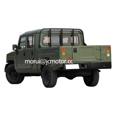 Personalización de doble fila de minería 4WD pickup diesel 135hp SOFIM motor 4x4 SUV de transporte fuera de carretera