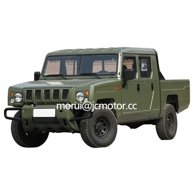 Personalización de doble fila de minería 4WD pickup diesel 135hp SOFIM motor 4x4 SUV de transporte fuera de carretera