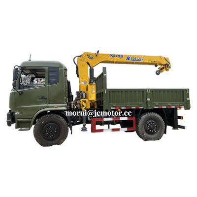 Cerraduras de diferencial de Torsen 4x4 grúa montada en camión tiempo completo 4WD fuera de carretera vehículos de 9 toneladas capacidad de carga útil