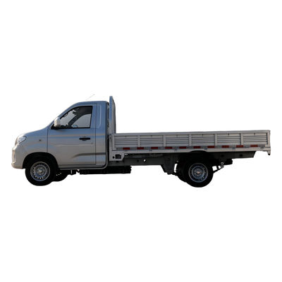 China 4x2 Nueva Energía Eléctrica Mini Camión de cama plana Carga 1.5Ton Rango Kilómetro 200