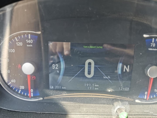 Dongfeng EEC New Energy Electric Truck 2 Asientos 66.8kwh Batería R15 Neumático