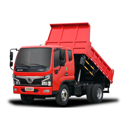 Dirección los 3.7m de la izquierda del motor del euro 4 DONGFENG Tipper Truck YUCHAI