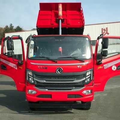 Volquete 4x2 18 Ton Dump Truck Wheelbase del camión del motor diesel de GVW 165HP 3550m m