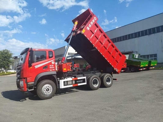 Poder más elevado cilindros del camión volquete 270HP los 4.5M GVW 6 de 25 toneladas 6x4