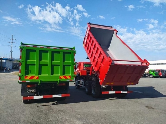 Poder más elevado cilindros del camión volquete 270HP los 4.5M GVW 6 de 25 toneladas 6x4