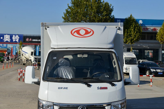 Motor diesel del camión del cargo de la luz de Mini Van 4x2 dejado el freno hidráulico de dirección