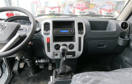 Motor diesel del camión del cargo de la luz de Mini Van 4x2 dejado el freno hidráulico de dirección