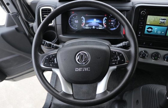 Edición de lujo 4x2 DONGFENG del contenedor para mercancías de los camiones diesel ligeros de Cummins