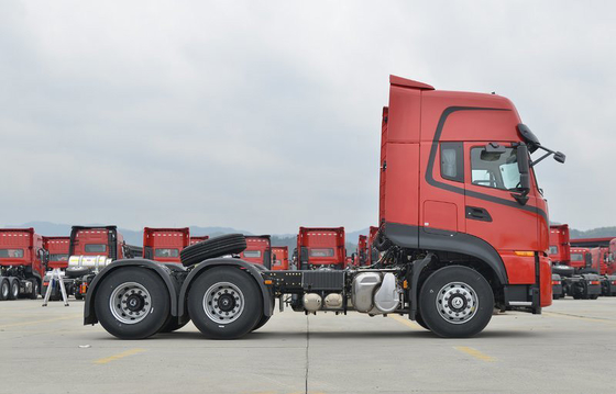 Combustible del poder más elevado del camión 456hp del tractor de las emisiones DONGFENG del euro 6 diesel