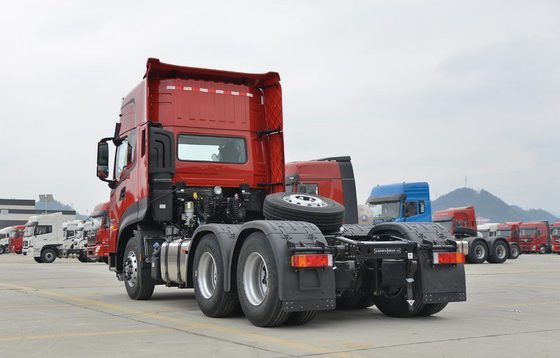 Combustible del poder más elevado del camión 456hp del tractor de las emisiones DONGFENG del euro 6 diesel