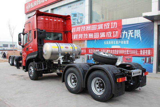 Masa resistente 39,5 Ton Logistics Transport de la tracción del camión 470hp del tractor del GASERO 6x4