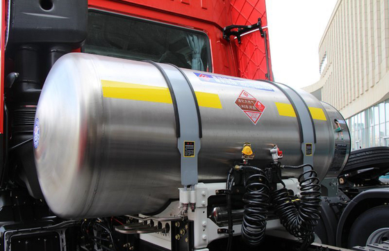 Masa resistente 39,5 Ton Logistics Transport de la tracción del camión 470hp del tractor del GASERO 6x4