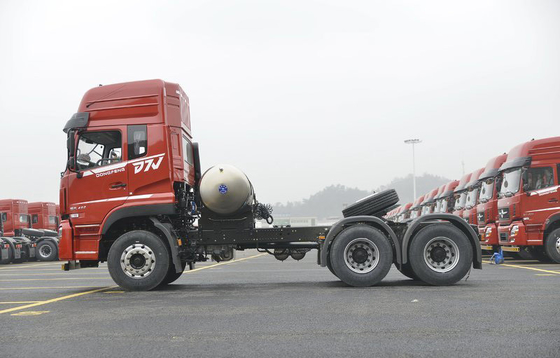 Masa de la tracción 40 motor de la dislocación del tractor de los camiones 6x4 del transporte del GASERO de la tonelada alto