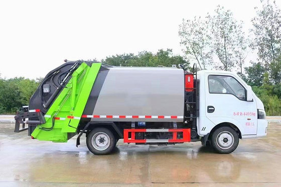 Emisión municipal del euro 6 de Dongfeng 70kw 95hp del camión del saneamiento del transporte de la basura
