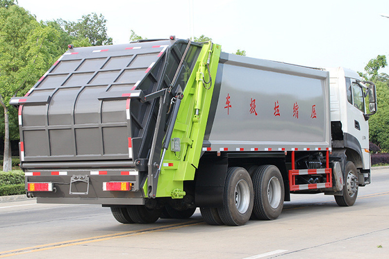 Camión municipal pesado 10 Ton Refuse Collection Vehicles de Cbm del camión 18 del saneamiento 6x4
