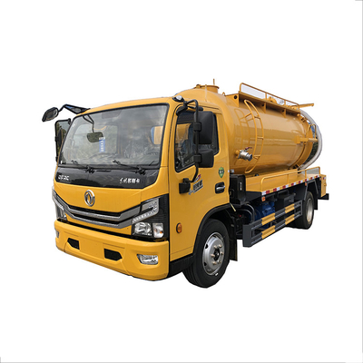 Camión municipal 9,5 Cbm 4 Ton Payload del saneamiento de las aguas residuales de la succión de Dongfeng