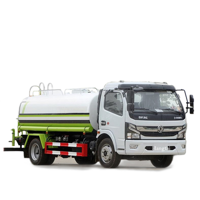 9 Cbm que asperja la dirección izquierda de motor diesel de la rueda del camión 4x2 del carro de la agua ligera