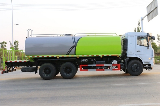 El tanque posterior doble del deber 6x4 16 Cbm 14470kg de Axle Road Watering Truck Heavy